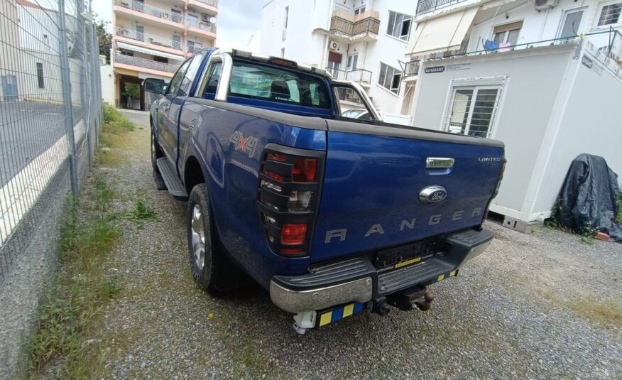 Ford Ranger Limited 3.2 Diesel *Αυτόματο* 2018 Euro 6 Full Extra 1,5 καμπίνα*Προσφορά*